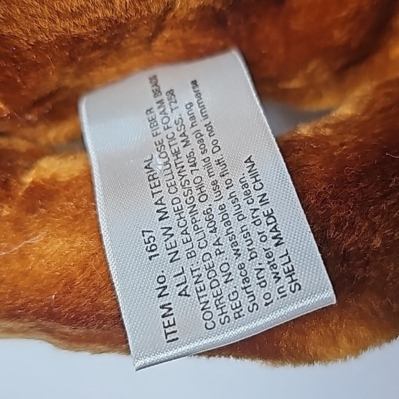 Vintage Wile E. Coyote Stuffed Animal Plushie Plush Warner Bros 1992 Mighty Star - Picture 16 of 16